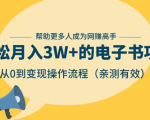 狂赚计划：轻松月入3W+的电子书项目，从0到变现操作流程，亲测有效-副业资源站