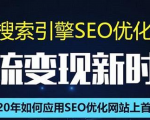 SEO搜索引擎优化总监实战VIP课堂【透析2020最新案例】快速实现年新30W-副业资源站