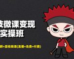 荔枝微课变现实操班：微信号+社群+荔枝微课打造自动化成交闭环系统-副业资源站