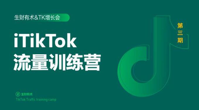 2020最新TikTok流量增长训练营（完结）附PPT-副业资源站