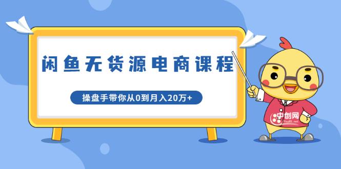 龟课·闲鱼无货源电商课程第20期：闲鱼项目操盘手带你从0到月入20万+-副业资源站