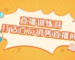 直播训练营：打造百万销售直播间 教会你如何直播带货，抓住直播大风口-副业资源站