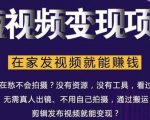 在家也能操作的短视频赚钱项目，无需真人，不用拍摄，纯搬运月入2到5万-副业资源站