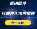 星哥抖音中视频计划：单号月入3万抖音中视频项目，百分百的风口项目-副业资源站
