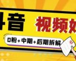 （燃烧好物）抖音视频好物分享实操课程（0粉+拆解+中期+后期）-副业资源站
