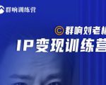 群响刘老板·IP变现训练营第6期：教你搞流量新姿势，IP打造获客私域经营-副业资源站