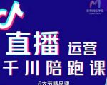 美尊-抖音直播运营千川系统课：直播​运营规划、起号、主播培养、千川投放等-副业资源站