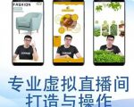 个人虚拟直播间的搭建与操作，专业虚拟直播间的打造与操作-副业资源站