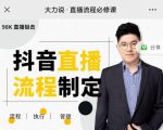大力说·直播流程必修课，善用流程管理直播间，让工作更合规更高效-副业资源站