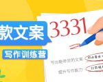 爆款文案写作训练营，写出一流带货文案，阅读量提升10-100倍-副业资源站