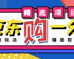 外面收费1980的最新京东无限一分购项目，一天轻松几百单（玩法+教程+软件）-副业资源站