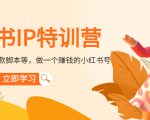 小红书IP特训营：从搭建-制作-爆款脚本等等，做一个赚钱的小红书号-副业资源站