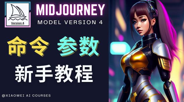 Midjourney新手入门教程，轻松创作顶级图像，命令参数-新手教程-副业资源站