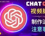 正确使用Chat GPT制作有价值的中文视频脚本，并在YouTube获利-副业资源站