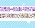 一写就爆-小红书文案课：带你玩转小红收爆文写作（45节课）-副业资源站
