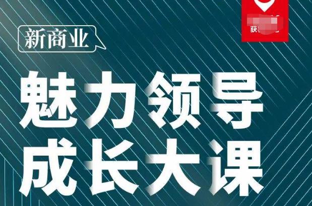 张琦·新商业魅力领导成长大课2023新版，高效管理必修课（30节）-副业资源站