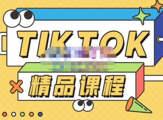 电商孵化中心·TikTok精品课程，教你玩转海外抖音，低成本创业，带您从0开始玩转TikTok-副业资源站