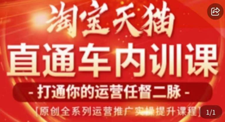 天问电商·2023淘宝天猫直通车内训课，零基础学起直通车运营实操课程-副业资源站