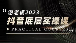 蟹老板·2023抖音底层实操课,打造短视频的底层认知-副业资源站