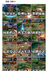 副业拆解:抖音王者荣耀游戏变现副业项目,视频版一条龙实操玩法分享给你-副业资源站