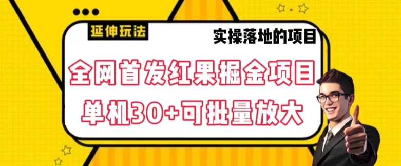 全网首发红果免费短剧掘金项目，单机30+可批量放大【揭秘】-副业资源站