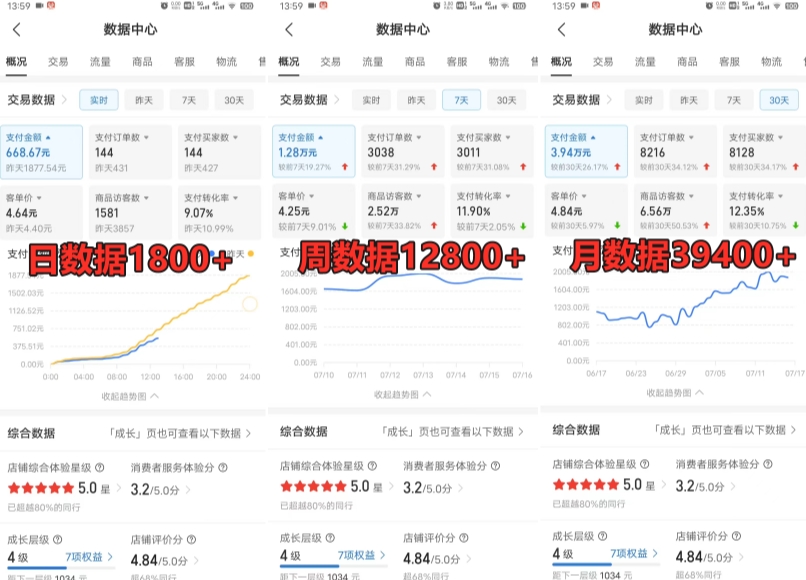 拼多多虚拟电商训练营月入30000+你也行，暴利稳定长久，副业首选-副业资源站