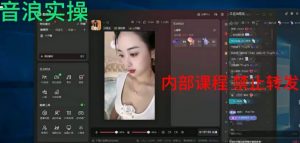 2024最新女生无声版无人直播全套教程，疯狂撸音浪【揭秘】-副业资源站