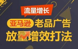 流量增长 亚马逊老品广告放量增效打法，短期内广告销量翻倍-副业资源站