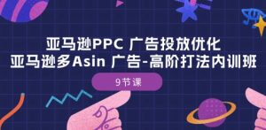 亚马逊PPC 广告投放优化：亚马逊多Asin 广告-高阶打法内训班-9节课-副业资源站