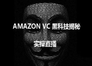 实操:AMAZON VC害人黑科技揭秘,跨境亚马逊教程-副业资源站