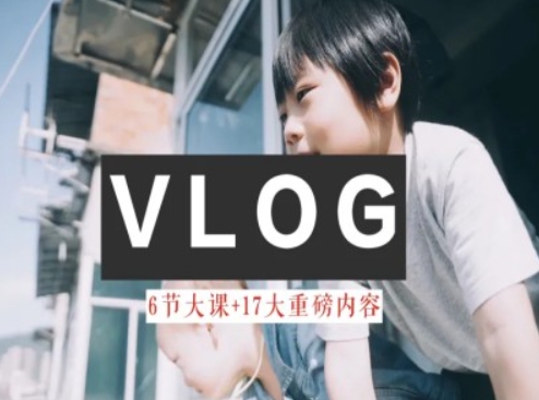 零基础vlog视频课教你小白变大神-生活美学教程-副业资源站