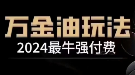 2024最牛强付费，万金油强付费玩法，干货满满，全程实操起飞-副业资源站