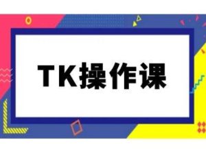 TK操作课,tiktok跨境电商教程(更新中)-副业资源站