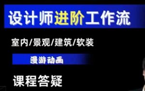 AI设计工作流，设计师必学，室内/景观/建筑/软装类AI教学【基础+进阶】-副业资源站