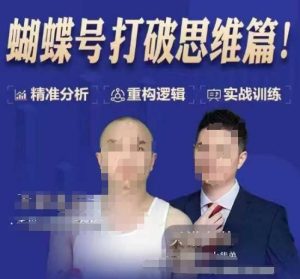 天诺老吴蝴蝶号50节线上课,蝴蝶号打破思维篇-副业资源站