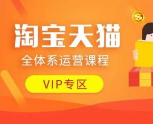 淘宝天猫全体系运营课程：店铺全系运营、动销玩法、付费推广、流量提升、擦边球玩法等等-副业资源站