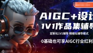 AIGC+设计1V1作品集辅导,0基础也可享AIGC行业红利-副业资源站