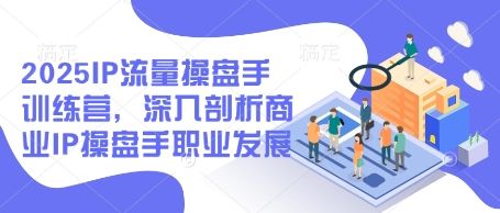 2025IP流量操盘手训练营,深入剖析商业IP操盘手职业发展(更新)