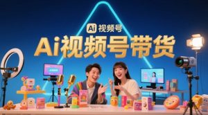 风口已至!AI视频号带货轻松月入过1W,99%的普通人却卡在内容制作门槛-副业资源站