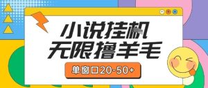 最新小说挂G自撸玩法本人实操单窗口20-50+可矩阵放大操作【揭秘】-副业资源站