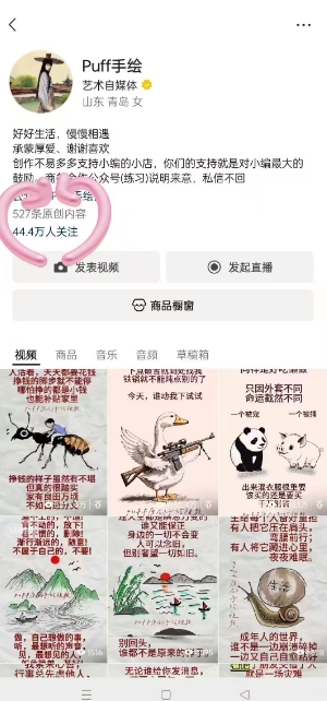 Puff手绘视频号分成项目，三天过分成计划，简单易上手，适合新手-副业资源站