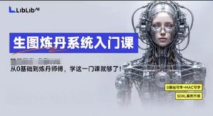 LibLibAI哩布哩布生图炼丹系统入门课，从生图到炼丹，只学这一门就够了-副业资源站