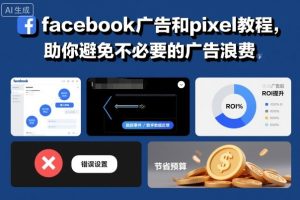 facebook广告和pixel教程，助你避免不必要的广告浪费-副业资源站