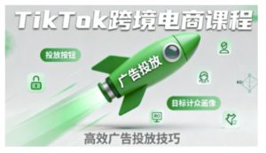 TikTok跨境电商全流程实操课，助力从业者掌握TikTok跨境电商运营核心技能，高效开展业务-副业资源站