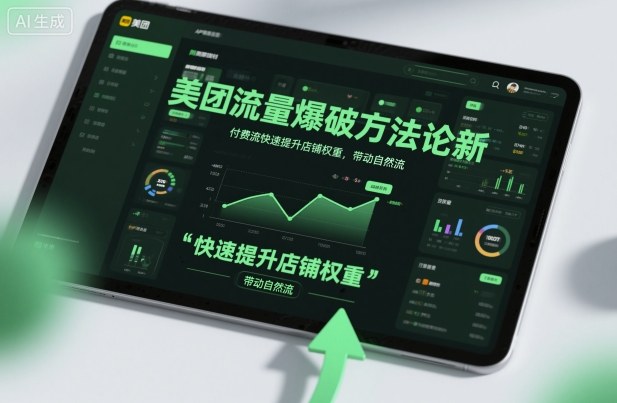 美团流量爆破方法论，付费流快速提升店铺权重，带动自然流-副业资源站