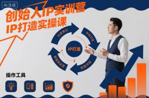 创始人IP实训营，IP打造实操课-副业资源站