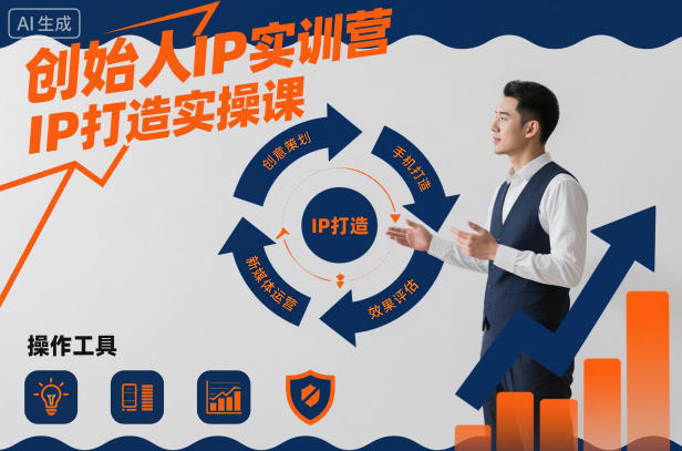 创始人IP实训营，IP打造实操课-副业资源站