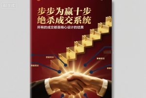 步步为赢十步绝杀成交系统，所有的成交都是精心设计的结果-副业资源站