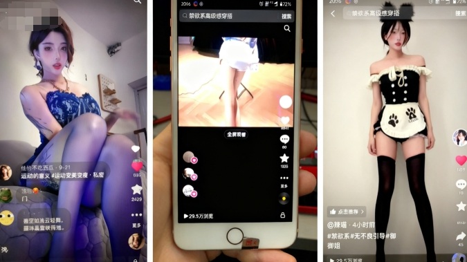 11月最新抖音快手美女起号技术，抖音素材混剪+快手搬运二创-副业资源站