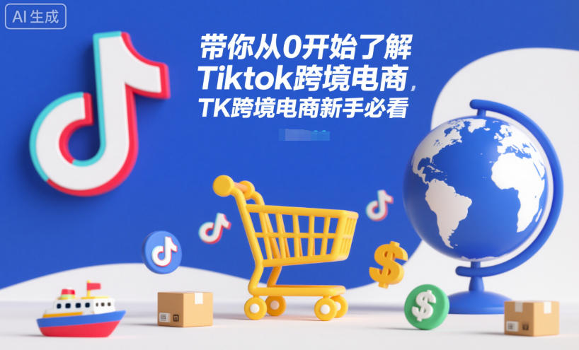 带你从0开始了解Tiktok跨境电商，TK跨境电商新手必看-副业资源站